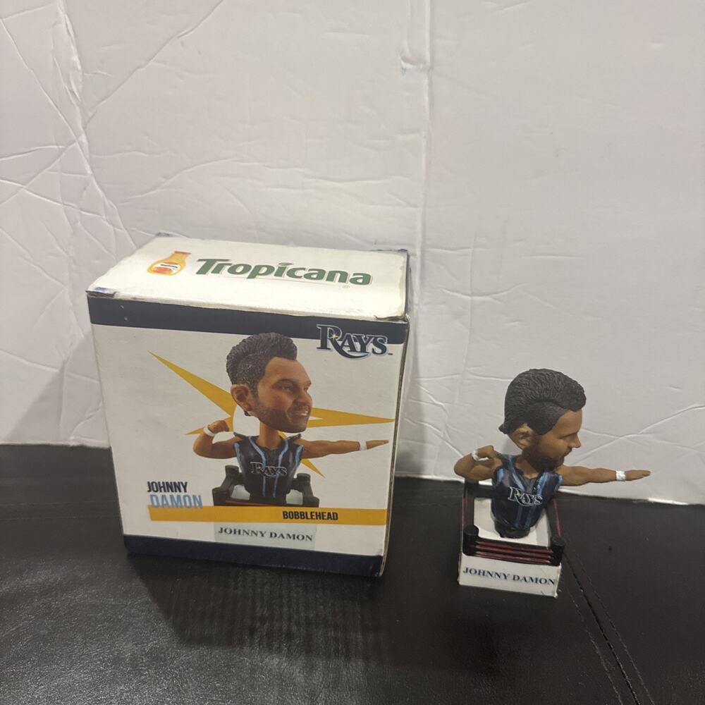 Johnny Damon Rays Bobblehead Stadium Giveaway Tropicana Field MLB Collectible